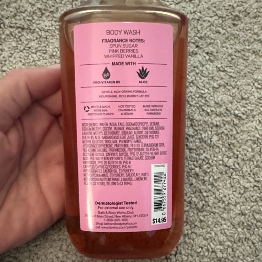 Bath & Body Works Cotton Candy Clouds Body Wash